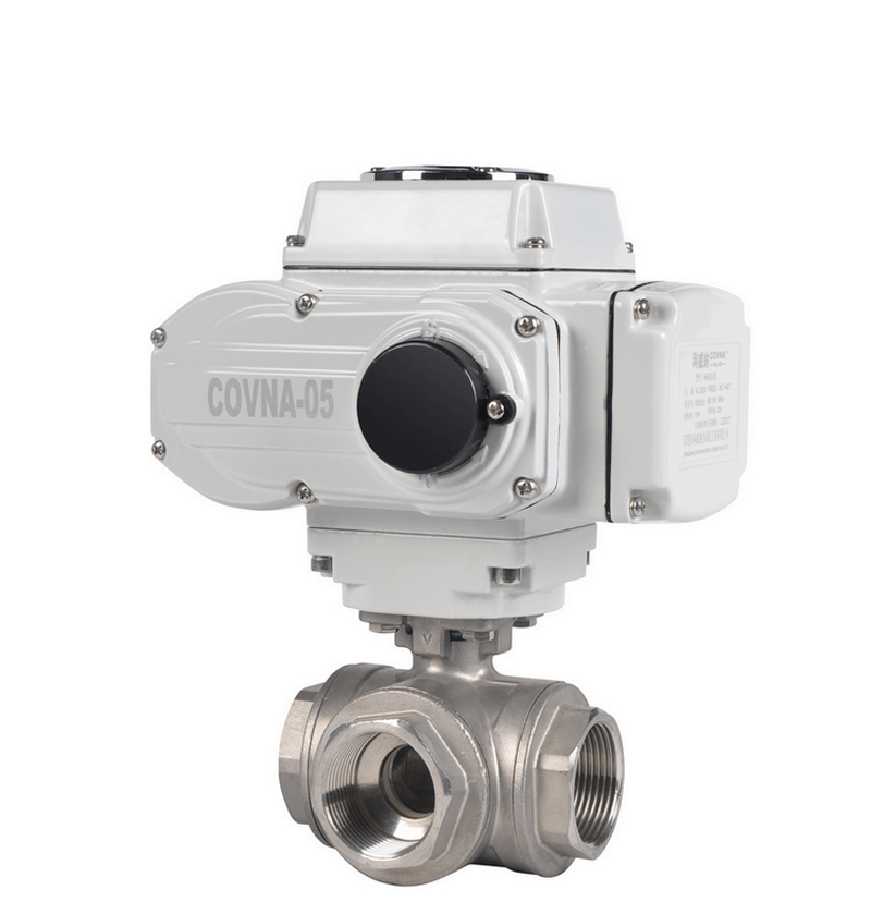 HK60-Q-T 3 Way Electric Ball Valve